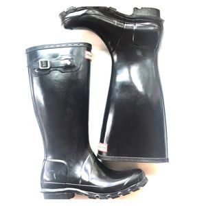 Tall hunter rain boots